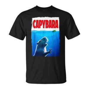 Classic Capybara Paws Lover Animals Outfits Capybaras Kawai T-Shirt
